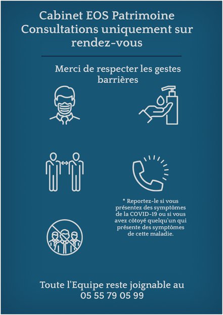 EOS Patrimoine covid